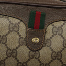 GUCCI GG Supreme Web Sherry Line Shoulder Bag PVC 007 58 6112 8031 Auth BA1765-17