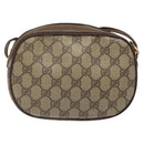 GUCCI GG Supreme Web Sherry Line Shoulder Bag PVC 007 58 6112 8031 Auth BA1765-2