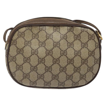 GUCCI GG Supreme Web Sherry Line Shoulder Bag PVC 007 58 6112 8031 Auth BA1765 - 0