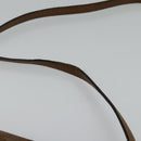 Chloe Shoulder Bag Leather Brown Gold Auth BA1767-8