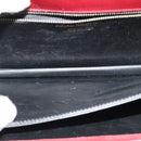 Salvatore Ferragamo Shoulder Bag Suede Bordeaux Gold Auth BA1768-11