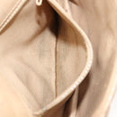 CHANEL Matelasse Chain Waist bag Lamb Skin Beige Gold CC Auth BA1769-22