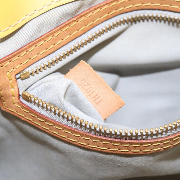 LOUIS VUITTON Monogram Vernis Reade PM Hand Bag Gris M91145 LV Auth BA1770