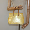 LOUIS VUITTON Monogram Vernis Reade PM Hand Bag Gris M91145 LV Auth BA1770-21