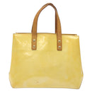LOUIS VUITTON Monogram Vernis Reade PM Hand Bag Gris M91145 LV Auth BA1770-13