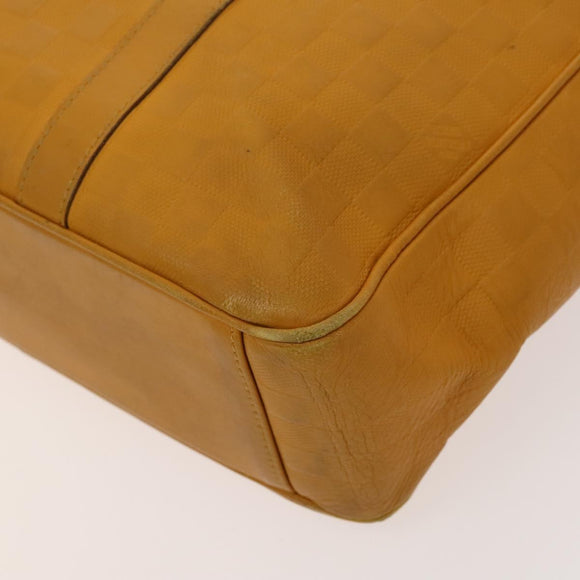 LOUIS VUITTON Damier Infini  Neo Tadao Bag 2way Yellow N41228 LV Auth BA1777