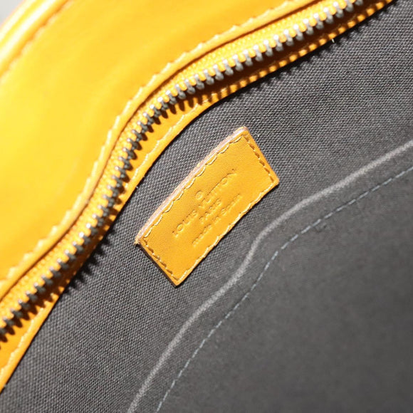 LOUIS VUITTON Damier Infini  Neo Tadao Bag 2way Yellow N41228 LV Auth BA1777