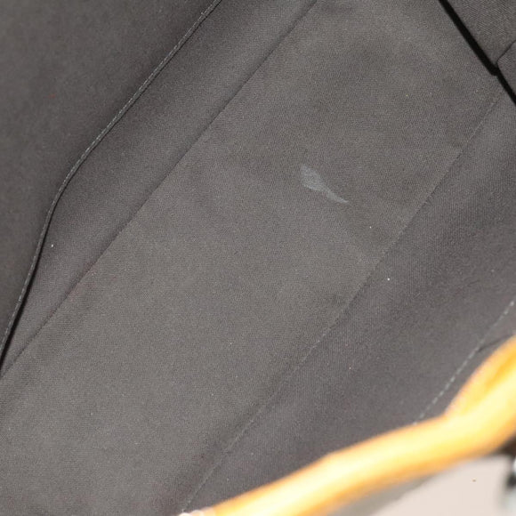 LOUIS VUITTON Damier Infini  Neo Tadao Bag 2way Yellow N41228 LV Auth BA1777