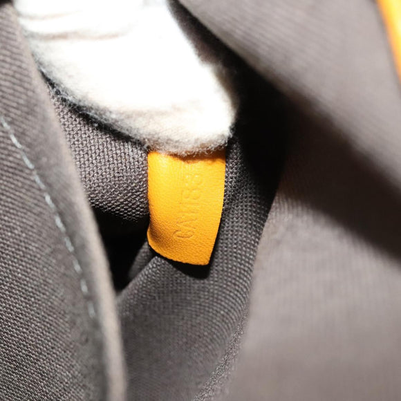 LOUIS VUITTON Damier Infini  Neo Tadao Bag 2way Yellow N41228 LV Auth BA1777