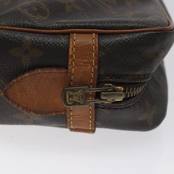 LOUIS VUITTON Monogram Compiegne 28 Clutch Bag M51845 LV Auth BA1787