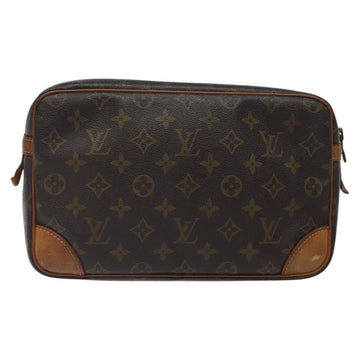 LOUIS VUITTON Monogram Compiegne 28 Clutch Bag M51845 LV Auth BA1787 - 0