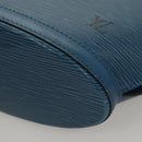 LOUIS VUITTON Epi Saint Jacques Poignees Long Hand Bag Blue M52265 Auth BA1790-14