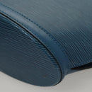 LOUIS VUITTON Epi Saint Jacques Poignees Long Hand Bag Blue M52265 Auth BA1790-16