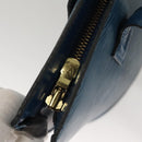 LOUIS VUITTON Epi Saint Jacques Poignees Long Hand Bag Blue M52265 Auth BA1790-10