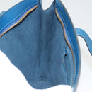 LOUIS VUITTON Epi Saint Jacques Poignees Long Hand Bag Blue M52265 Auth BA1790-19