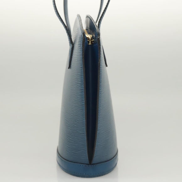 LOUIS VUITTON Epi Saint Jacques Poignees Long Hand Bag Blue M52265 Auth BA1790