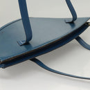 LOUIS VUITTON Epi Saint Jacques Poignees Long Hand Bag Blue M52265 Auth BA1790-6