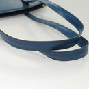 LOUIS VUITTON Epi Saint Jacques Poignees Long Hand Bag Blue M52265 Auth BA1790-7