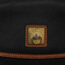 CELINE Shoulder Bag Leather Black Gold Auth BA1801-9