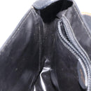 CELINE Shoulder Bag Leather Black Gold Auth BA1801-20