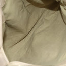 BVLGARI Tote Bag Leather Beige Gold Auth BA1803-10