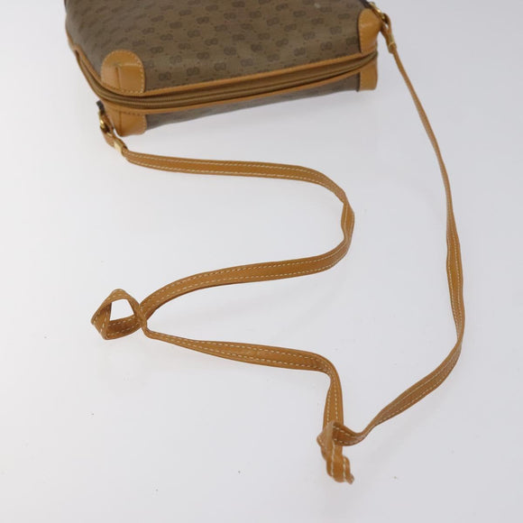 GUCCI Micro GG Supreme Shoulder Bag PVC Beige Gold 007 115 0093 Auth BA1805