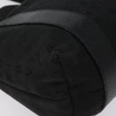 BVLGARI Logo Mania Hand Bag Canvas Black Auth BA1827-14