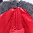 BVLGARI Logo Mania Hand Bag Canvas Black Auth BA1827-20