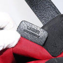 BVLGARI Logo Mania Hand Bag Canvas Black Auth BA1827-11