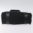 BVLGARI Logo Mania Hand Bag Canvas Black Auth BA1827-5