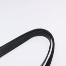 BALLY Quilted Shoulder Bag Leather Black Gold Auth BA1832-8