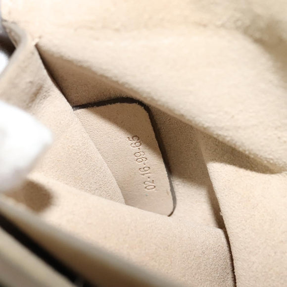 Chloe Fay Shoulder Bag Leather Pink Gold Auth BA1843