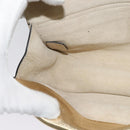 Chloe Georgia Shoulder Bag Leather Gold Auth BA1844-18