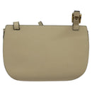 Chloe Georgia Shoulder Bag Leather Gold Auth BA1844-3
