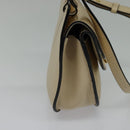 Chloe Georgia Shoulder Bag Leather Gold Auth BA1844-3