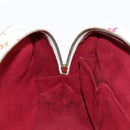 LOUIS VUITTON Monogram Multicolor Trouville Hand Bag White M92663 Auth BA1858V-19