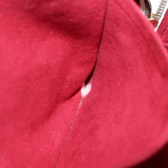 LOUIS VUITTON Monogram Multicolor Trouville Hand Bag White M92663 Auth BA1858V