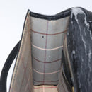 Burberrys Shoulder Bag Leather Black Gold Auth BA1863-20