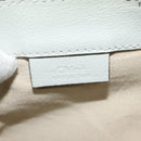 Chloe Fay Hand Bag Leather 2way Light Blue Gold Auth BA1867-19