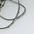 Chloe Fay Hand Bag Leather 2way Light Blue Gold Auth BA1867-8