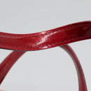 LOUIS VUITTON Monogram Vernis Wilshire PM Bag Pomme D'amour M93642 Auth BA1873-10