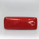 LOUIS VUITTON Monogram Vernis Wilshire PM Bag Pomme D'amour M93642 Auth BA1873-11