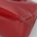 LOUIS VUITTON Monogram Vernis Wilshire PM Bag Pomme D'amour M93642 Auth BA1873-12