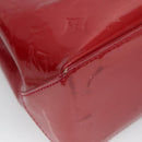 LOUIS VUITTON Monogram Vernis Wilshire PM Bag Pomme D'amour M93642 Auth BA1873-15