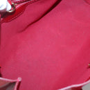 LOUIS VUITTON Monogram Vernis Wilshire PM Bag Pomme D'amour M93642 Auth BA1873-18