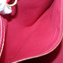 LOUIS VUITTON Monogram Vernis Wilshire PM Bag Pomme D'amour M93642 Auth BA1873-21