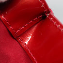 LOUIS VUITTON Monogram Vernis Wilshire PM Bag Pomme D'amour M93642 Auth BA1873-22