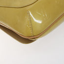 LOUIS VUITTON Monogram Vernis Thompson Street Bag Beige M91301 LV Auth BA1874-9