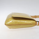 LOUIS VUITTON Monogram Vernis Thompson Street Bag Beige M91301 LV Auth BA1874-3