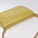 LOUIS VUITTON Monogram Vernis Thompson Street Bag Beige M91301 LV Auth BA1874-6